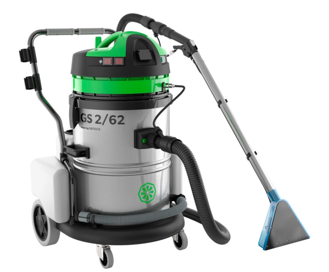 Professional IPC injection and extraction vacuum cleaner