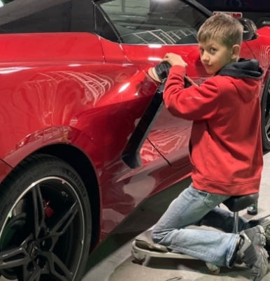 11-year-old Steven Thompson III from Boise has become the youngest detailer